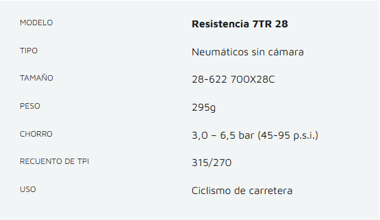 Llanta Ruta TUFO ENDURANCE 7 TR 28-622 (700×28C) Cara Café Tubeless_1