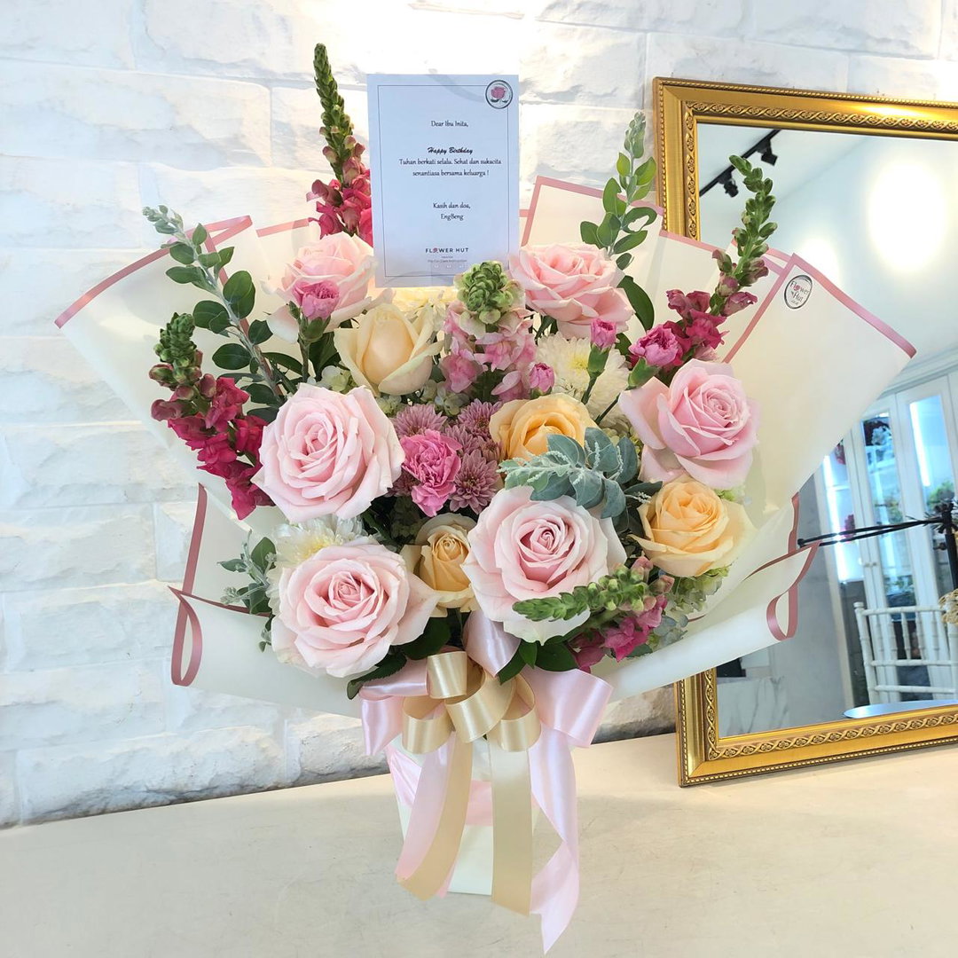Joyful Celebration Vase Bq