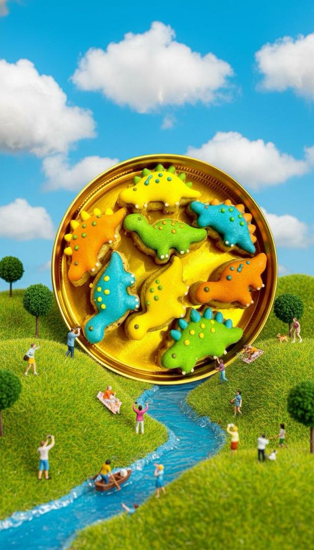 Dinasour (Hazelnut Oreo)