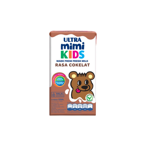 Ultra Mimi Kids Chocolate Susu UHT 125ml_0