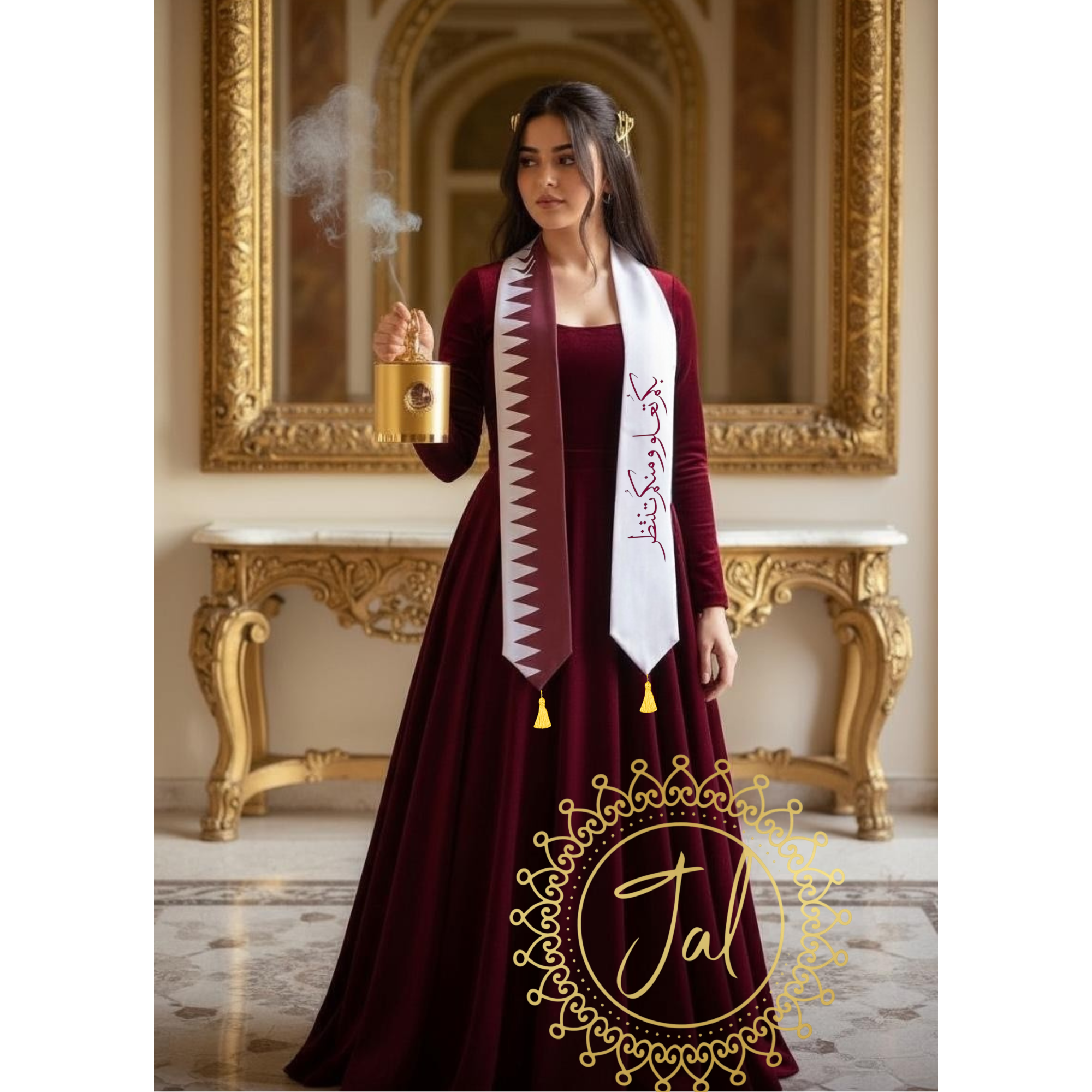 Qatar National Day Scarf_1