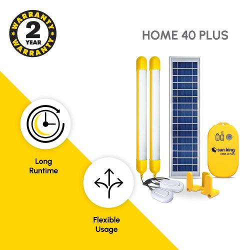 Sun King Home 40 Plus Solar Home Light System - Yellow_2