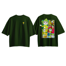 Oversized T-Shirt (ASG14) Design 3 (Pixelated)
