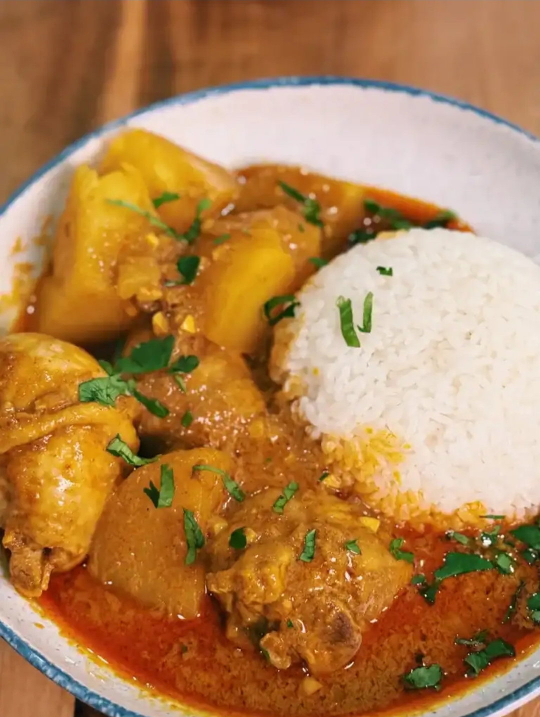 Chicken Curry Set (w/rice)
