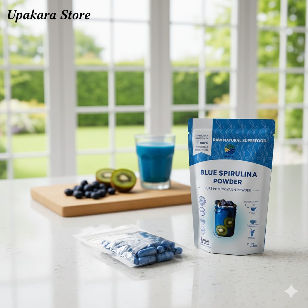Blue Spirulina Powder Pure Phycocianin Spirulina Food Grade_0