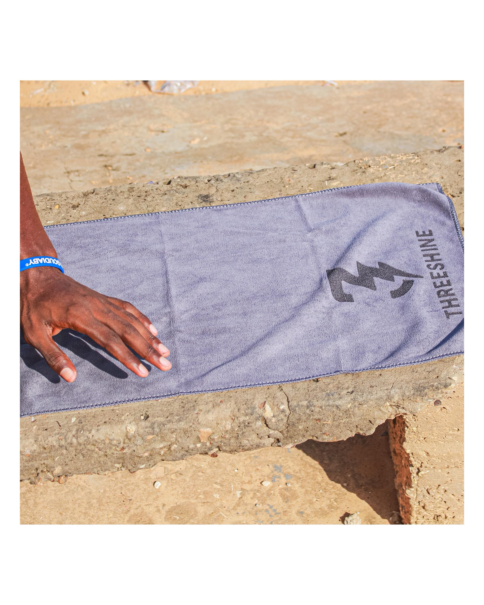 Serviette sportive microfibre Threeshine_2