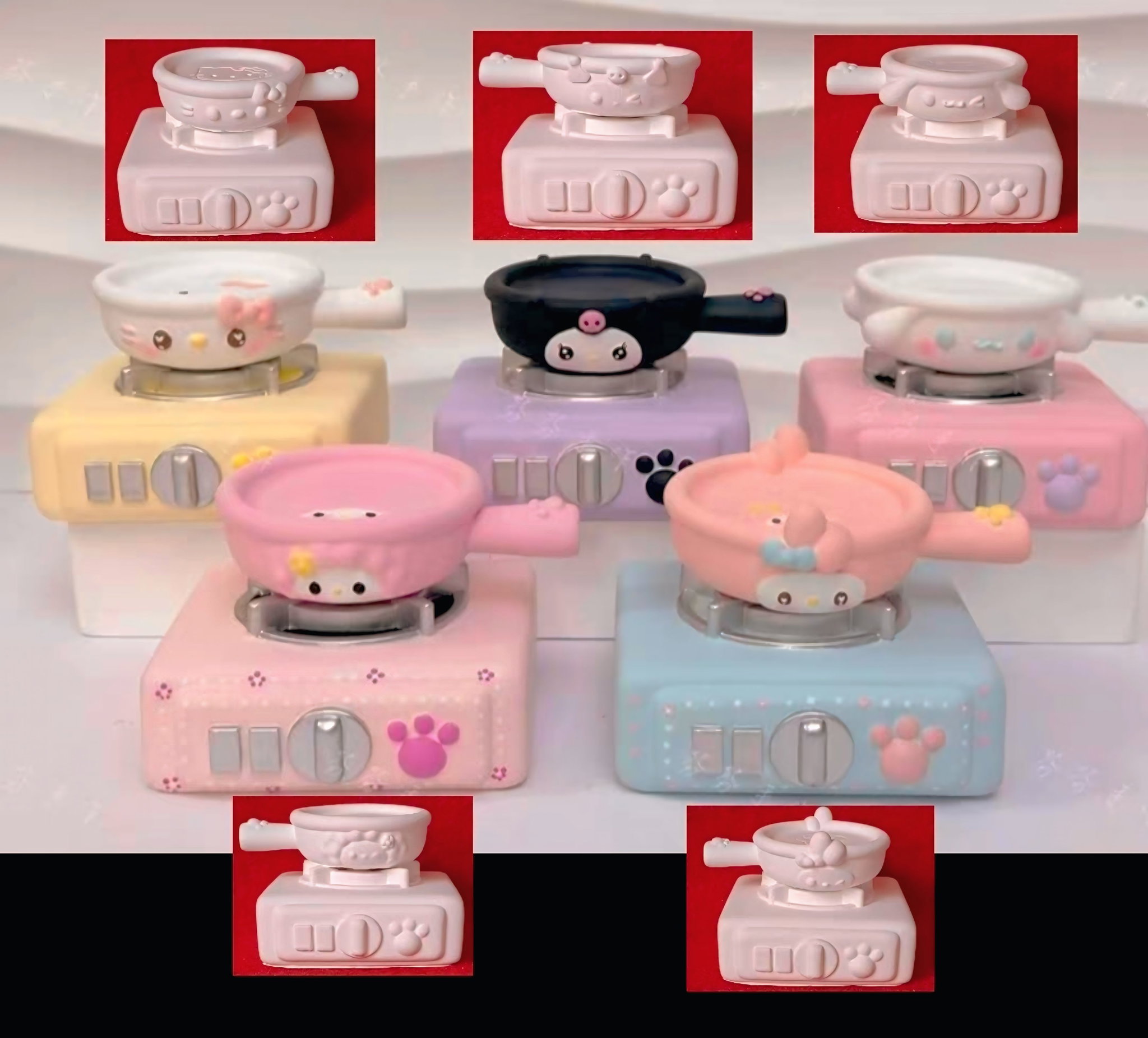 Sanrio Cookery Clay Plaster Painting Kit _1