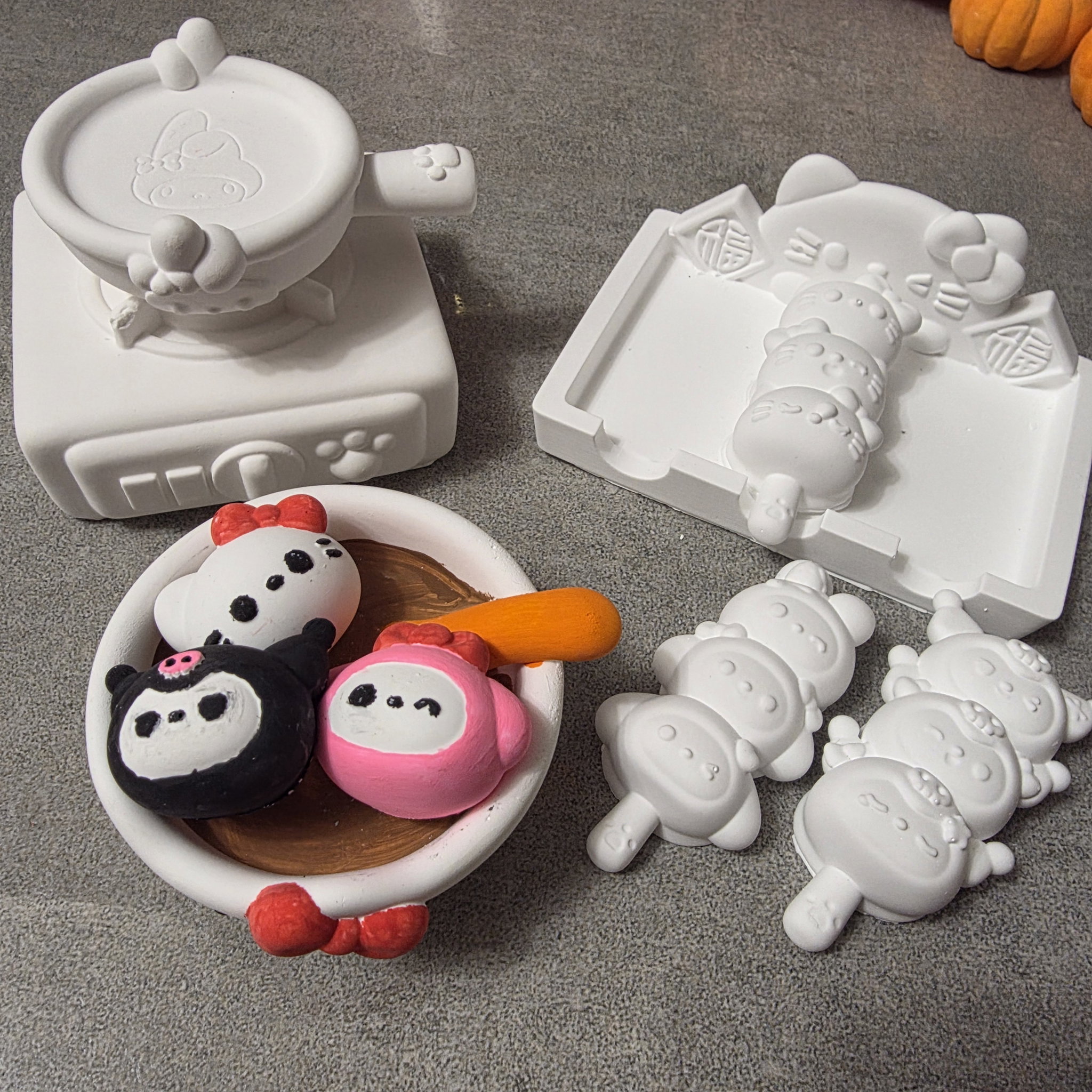 Sanrio Cookery Clay Plaster Painting Kit _14