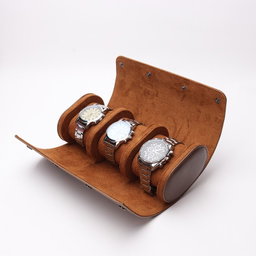 Luxury watch Roll Travel Case Chic Portable Vintage Leather (Copy)