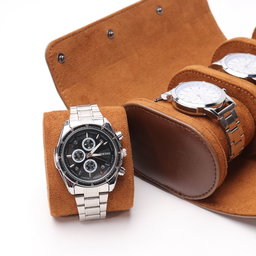Luxury watch Roll Travel Case Chic Portable Vintage Leather (Copy)