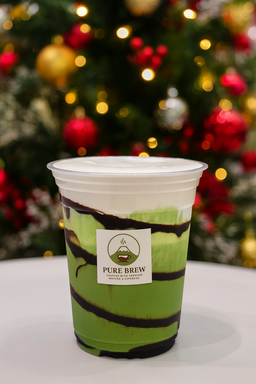 Minty Chocolate Matcha Latte