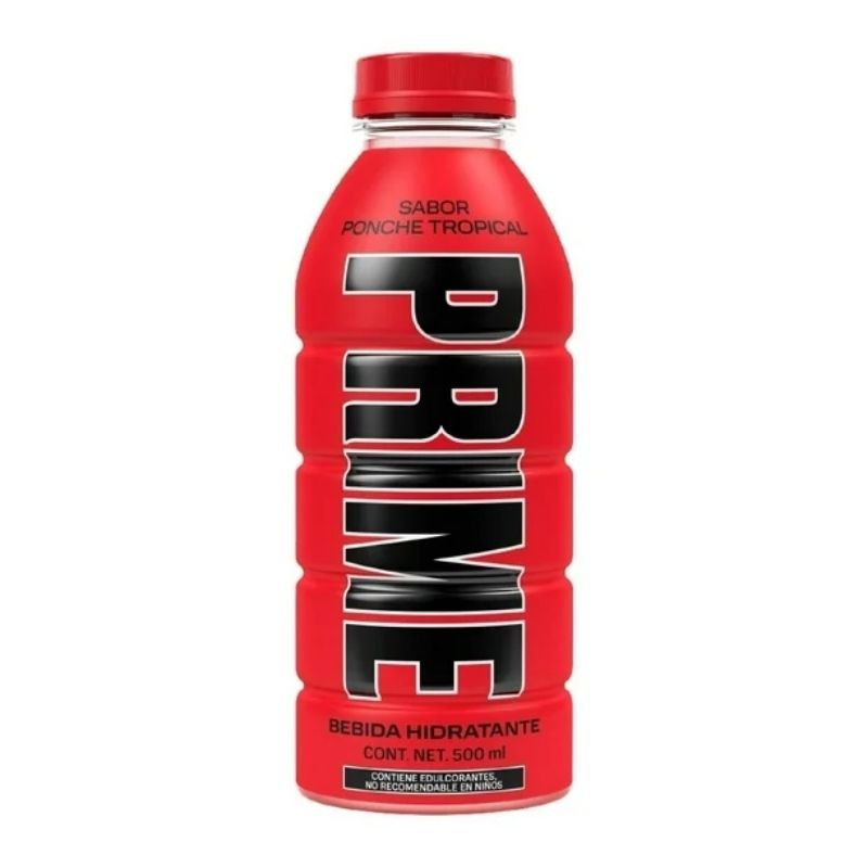 Bebida Hidratante Prime Sabor Ponche Tropical 500ml 