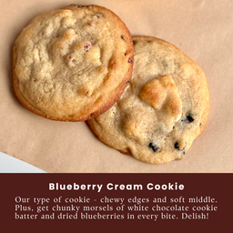 Blueberry Cream Cookie