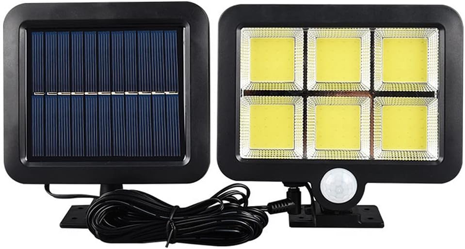 SPLIT SOLAR WALL LAMP WITH MOTION SENSOR