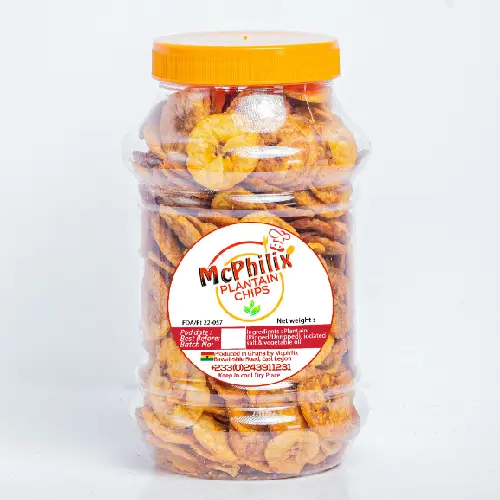 Unripe Plantain Chips - 500g_0