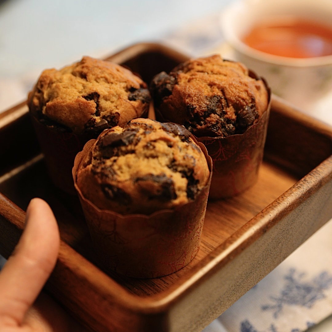 Banana Chocolate Chip Muffins _0