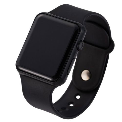 Silicone LED Digital Sports Electronic Wristwatch_0