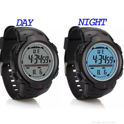UNIQUE Unisex Digital Waterproof Wristwatch Casual