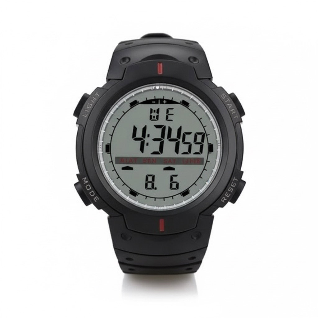 UNIQUE Unisex Digital Waterproof Wristwatch Casual_0