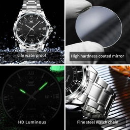 Opk OPK Watches Men Wristwatch Waterproof Luminous Quartz Watch
