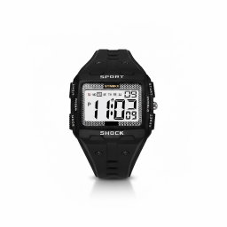 Synoke Multi-function Large Screen Sports Digital Luminous Wristwatch