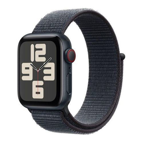 Apple Watch SE (2nd Gen) GPS 44mm - Smartwatch - Midnight - Cloud Sport Loop - One Size