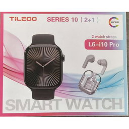 TiLECC Smart Watch 2-in-1 Air31 Transparent Wireless Earphones