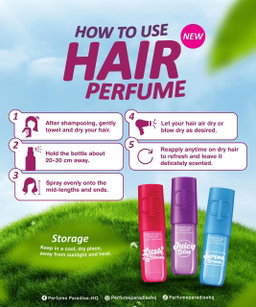 Perfume Paradise Hair Spray 50ml
