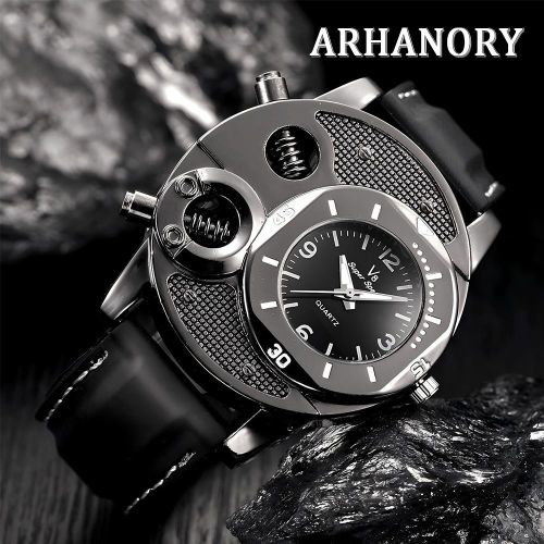 ARHANORY Men Quartz Watch Fashion Male Wristwatch Casual _2