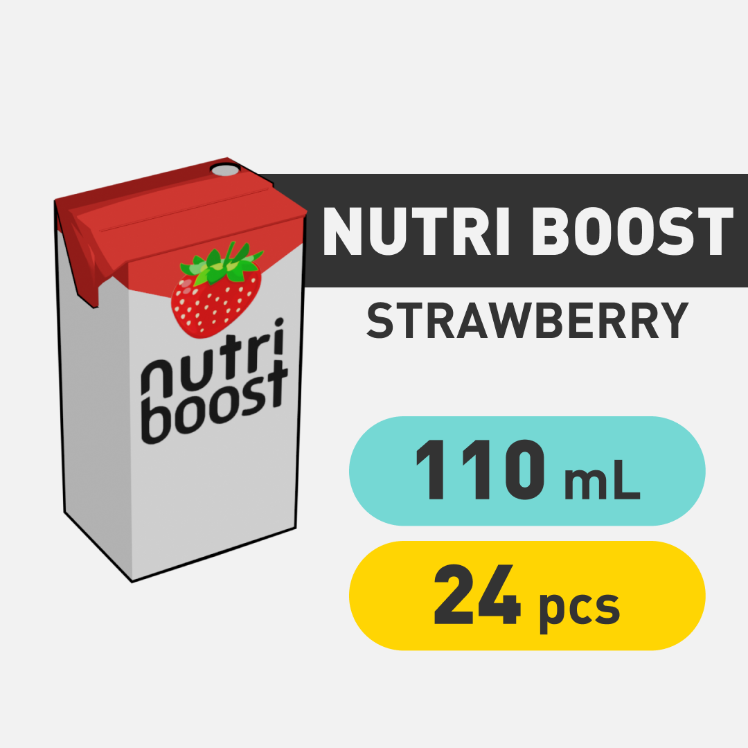 Nutriboost Strawberry - 110mL - TETRA x24