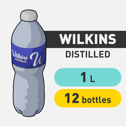 Wilkins Distilled - 1L - PET x12