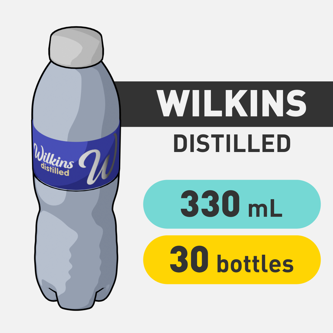Wilkins Distilled - 330mL - PET x30