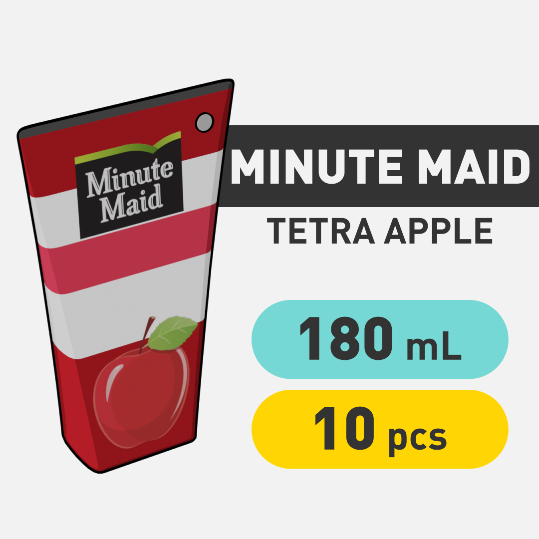Minute Maid Apple - 180mL - TETRA x10