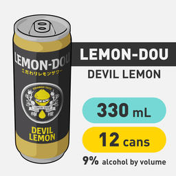 Lemon-Dou Devil Lemon - 330mL - CAN x12