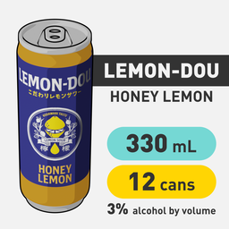 Lemon-Dou Honey Lemon - 330mL - CAN x12