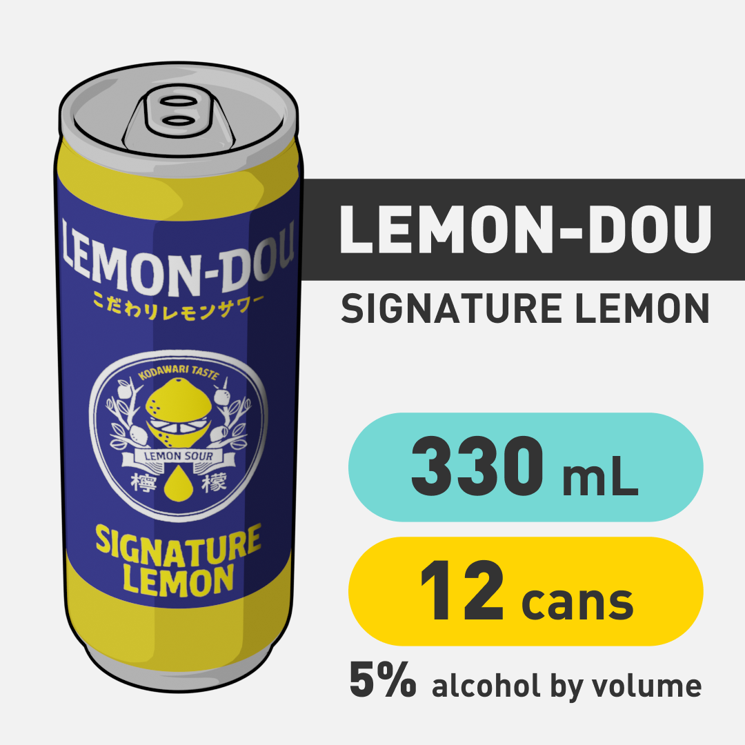 Lemon-Dou Signature Lemon - 330mL - CAN x12_0