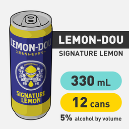 Lemon-Dou Signature Lemon - 330mL - CAN x12