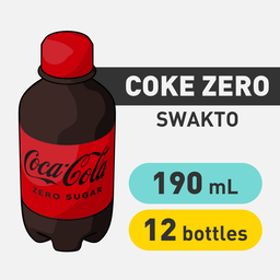 Coke Zero - SWAKTO - PET x12