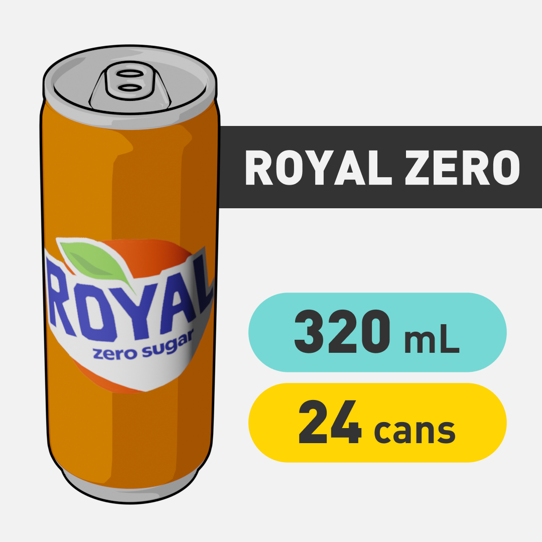 Royal Zero - 320mL - CAN x24