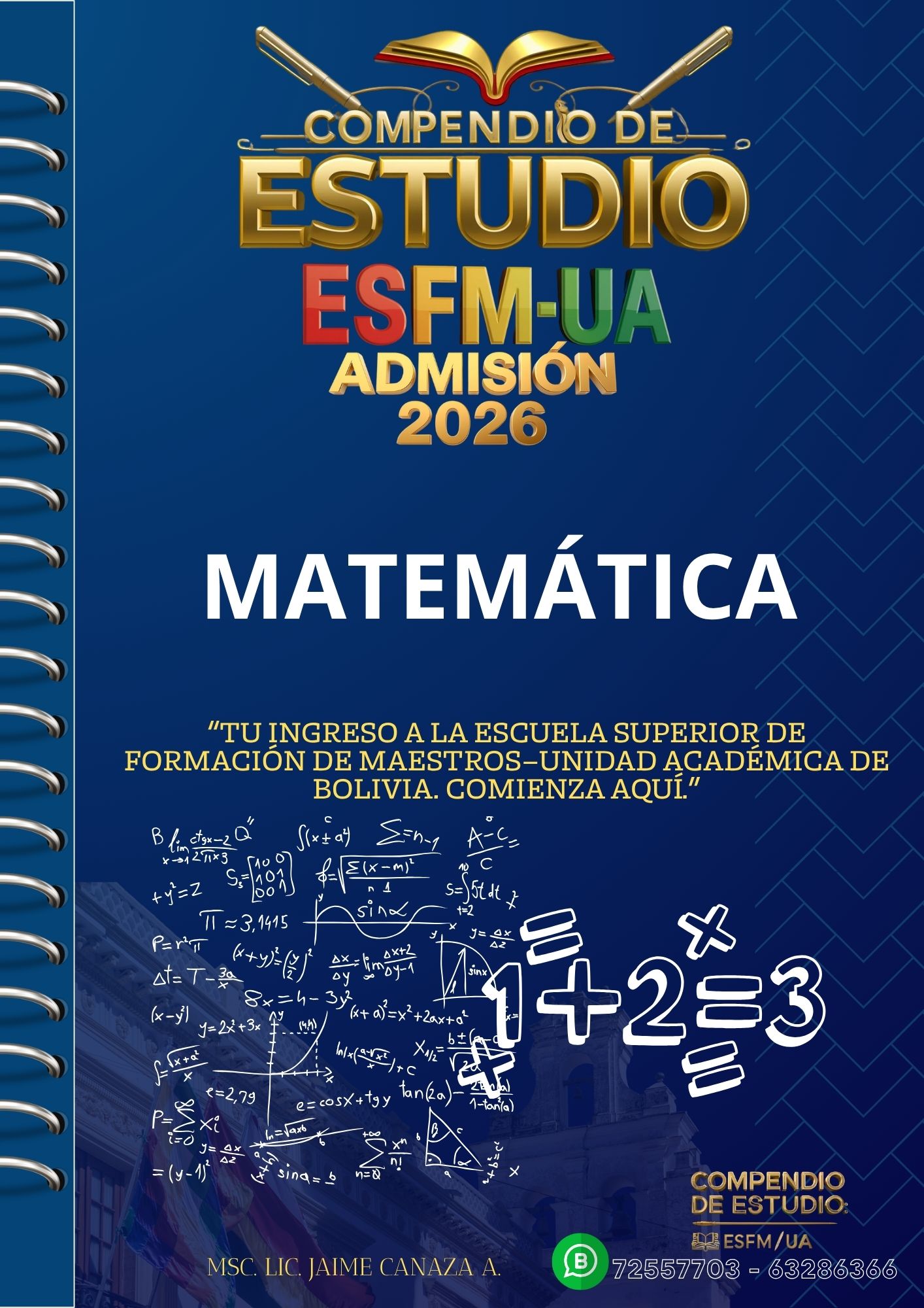 COMPENDIO DE ESTUDIO/ MATEMÁTICA- ESFM-UAs. ADMISIÓN 2026_0
