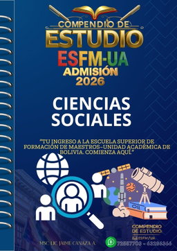 COMPENDIO DE ESTUDIO/ CIENCIAS SOCIALES - ESFM-UAs. ADMISIÓN 2026