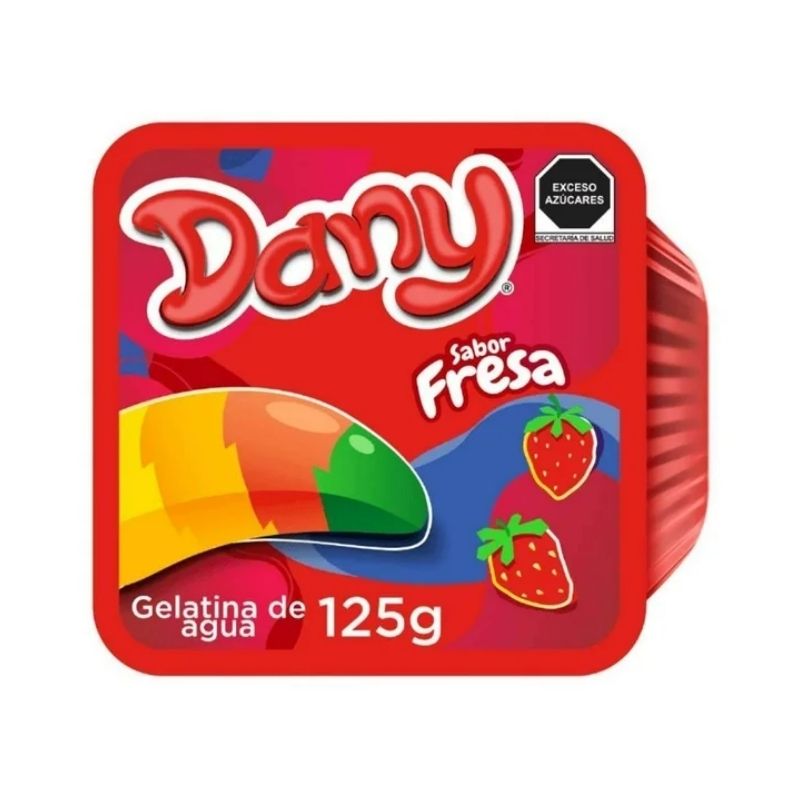 Gelatina Dany Sabor Fresa 125g