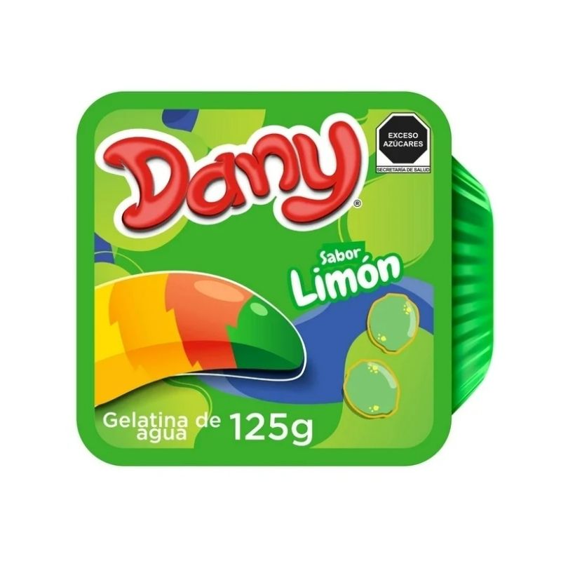 Gelatina Dany Sabor Limón 125g