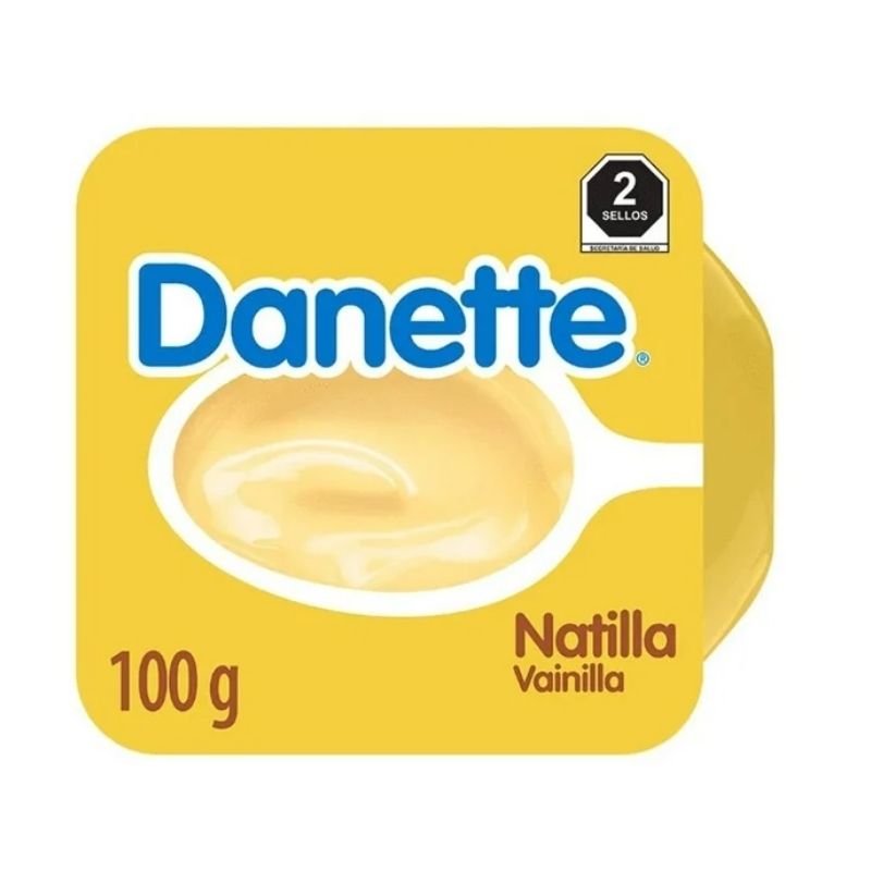 Natilla Danette Sabor Vainilla 100g