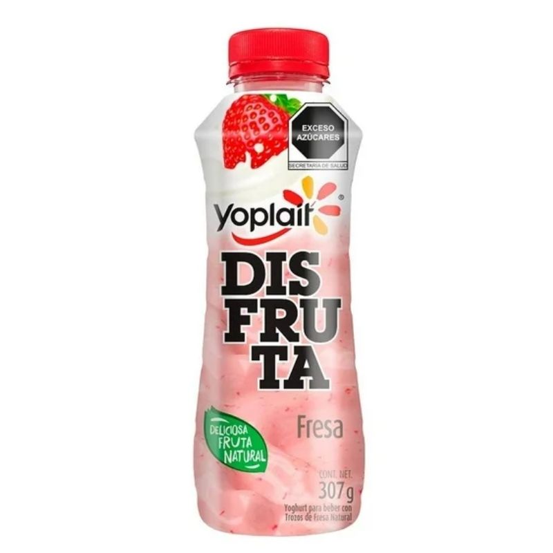 Yogurt Bebible Yoplait Disfruta Fresa 307g
