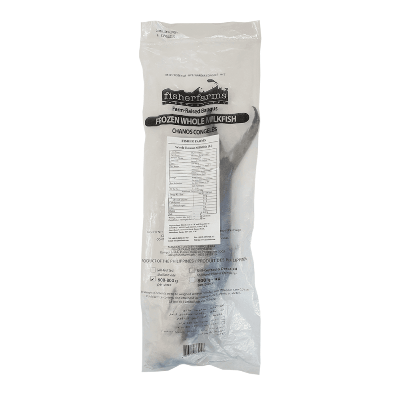 Milkfish Bangus Whole 600-800g 