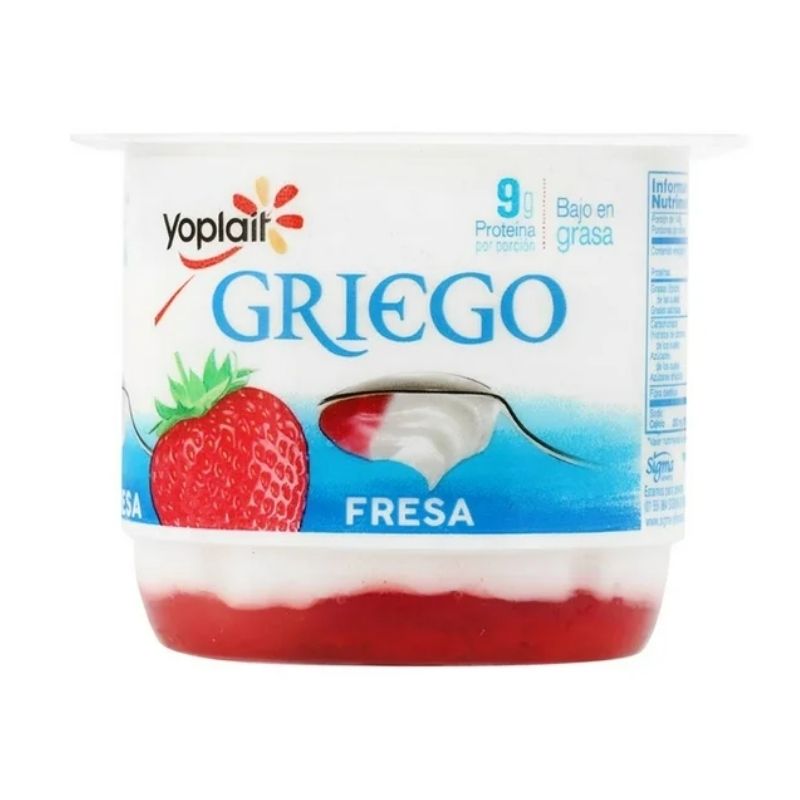 Yogurt Yoplait Griego con Fresas 145g 