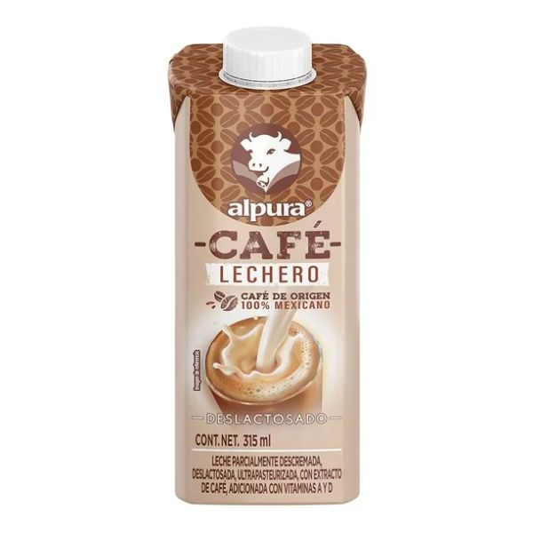Leche Alpura Café Lechero 315 ml