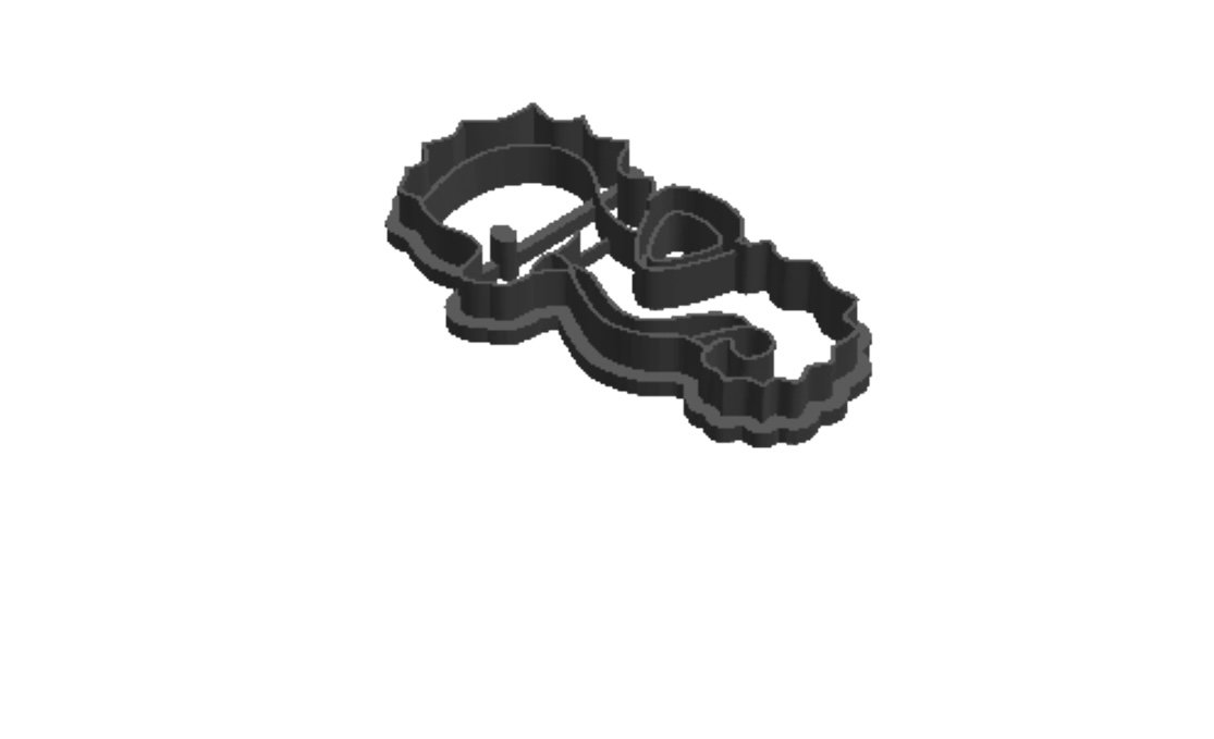 Sea Horse 1 Cookie Cutter      _0