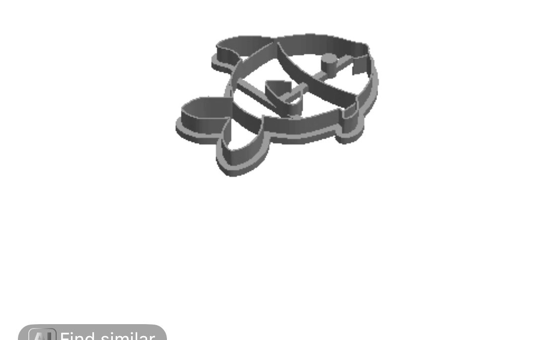 Sea Fish 1 Cookie Cutter         _0